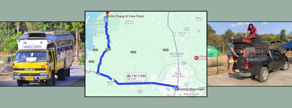 Festival transport, route map and crash pads for KKBF 2027